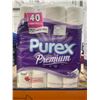 Image 2 : Purex Premium 2-Ply Toilet Paper, 39 Giant Rolls, 250 Sheets per Roll