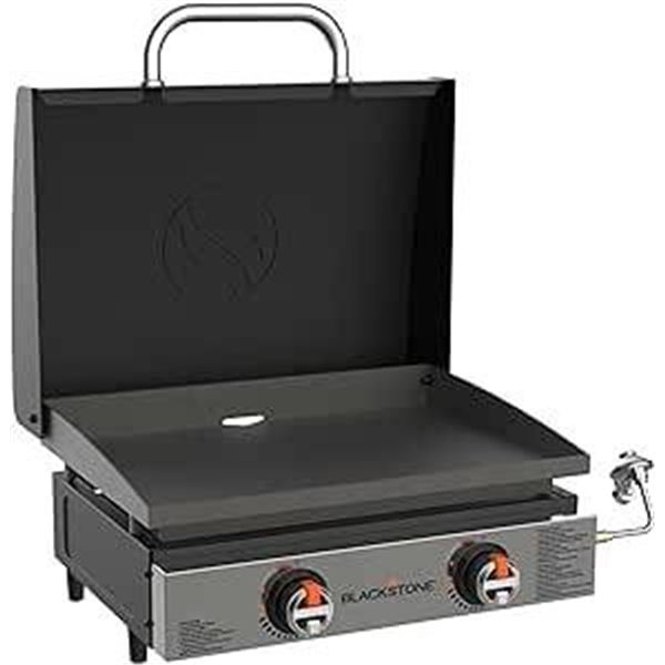 Blackstone 2-Burner Tabletop Gas Griddle with Cover