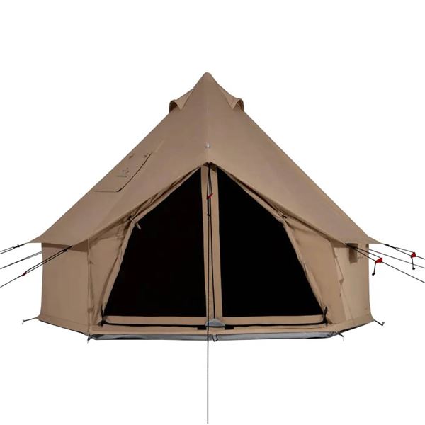 White Duck in Canvas Bag With Carrying Straps for Outdoor Use