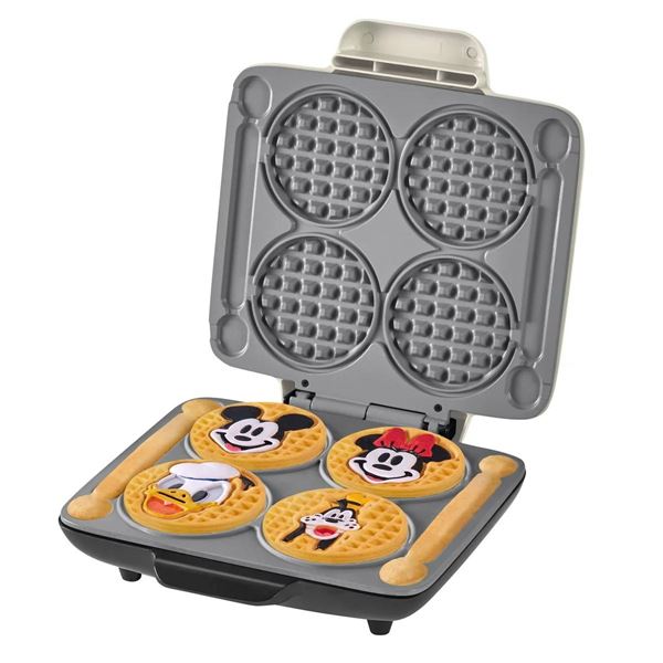 Disney Dash No-Drip Mickey Waffle Maker With Character Design