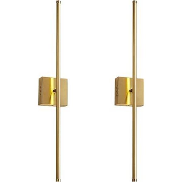 KARTOOSH Hardwired Wall Sconces Set of Two,Modern Dimmable Wall Sconces, 350° Rotate, LED Wall Light