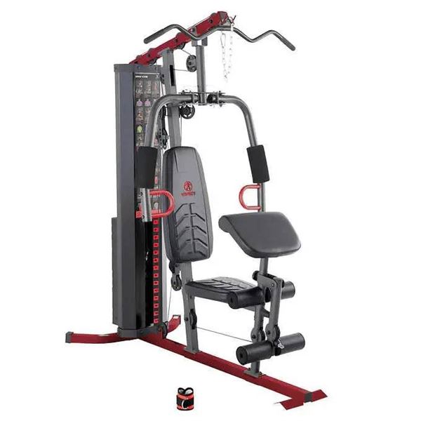 Marcy Home Gym Machine with Weight Stack and Exercise Guide