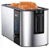 Image 1 : Ikich 4-Slice Stainless Steel Toaster With Warming Rack
