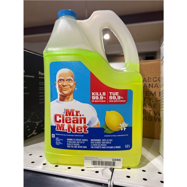 Mr. Clean Multi-Surface Cleaner, Lemon Scent, 5.2 L