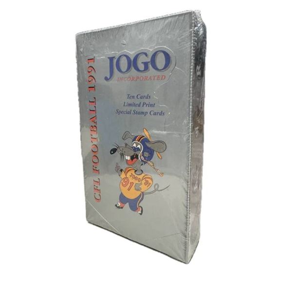 1991 JOGO CFL Football Cards Pack / Box