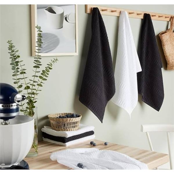 KitchenAid 6-Pack Kitchen Towels in Various Colors, 43×71 cm