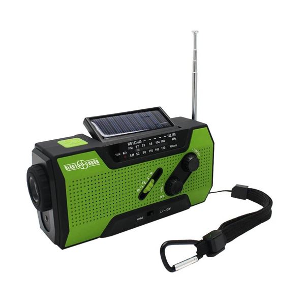 Ready Hour 4-in-1 Emergency Flashlight and Radio