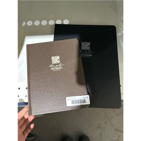 Lot of Rite in the Rain All-Weather Universal Notebooks No. 470F-LG and No. 770F-MX
