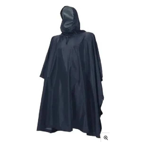 MIRA Safety M4 CBRN Military Poncho (Medium/Navy)