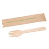 Image 1 : UPGC Individually Wrapped Birch Forks Item ID UPGC-WF1000-PW