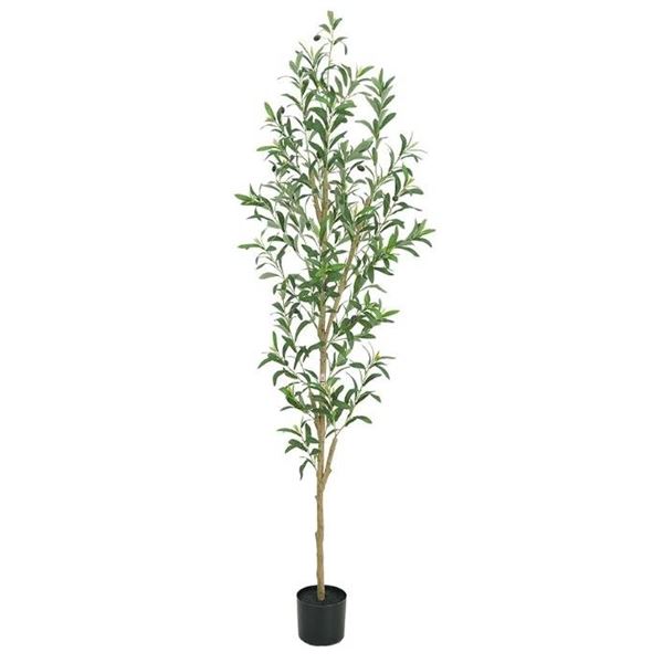 TDIAOL Artificial Olive Tree 6FT, Tall Faux Olive Trees Indoor Fake Olive Tree with Realistic Leaves