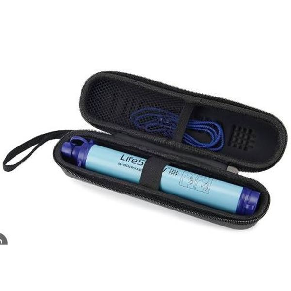 Survival Spring Water Filter and LifeStraw Carry Case