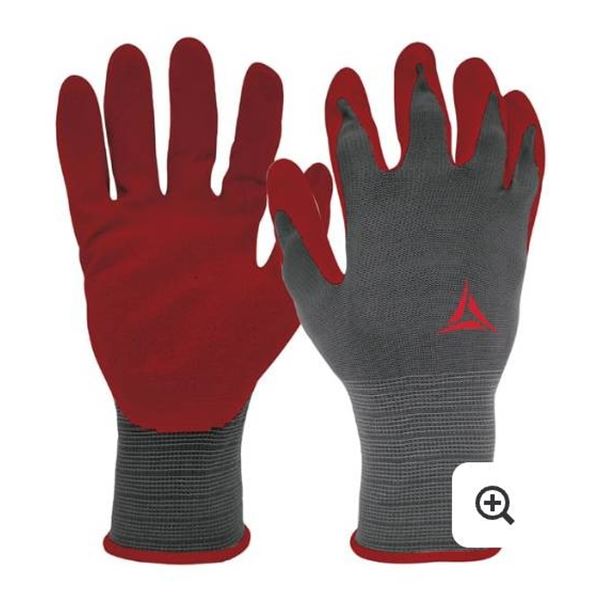 Hand Crew Foam Latex Coated Gloves XL 14 Pack