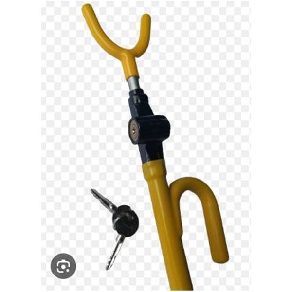 Anti-Theft Steering Wheel Lock with Folding Design