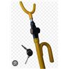 Image 1 : Anti-Theft Steering Wheel Lock with Folding Design