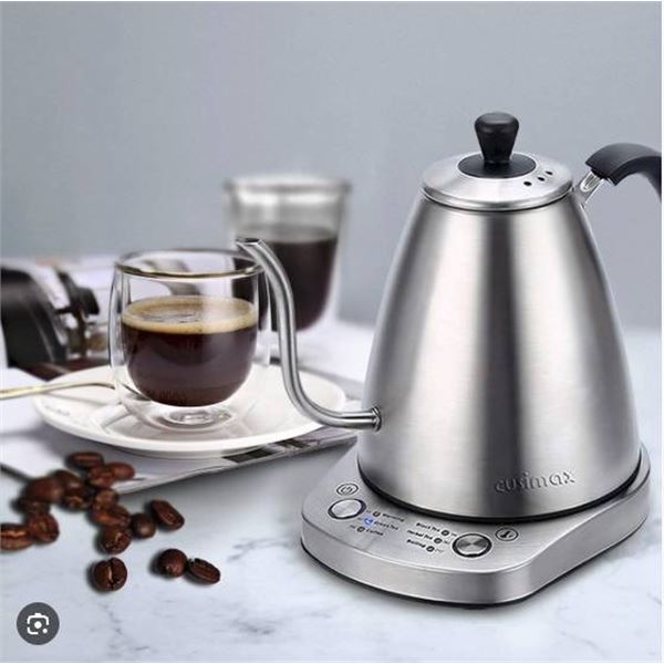 Cusimax Temp Select Drip Kettle CMCK-100E With Digital Controls