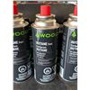 Image 1 : Woods Butane Fuel Lot of 3 Packages, (9 cans x 227g)