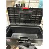 Image 4 : Craftsman Black Plastic Tool Box With Removable Tray