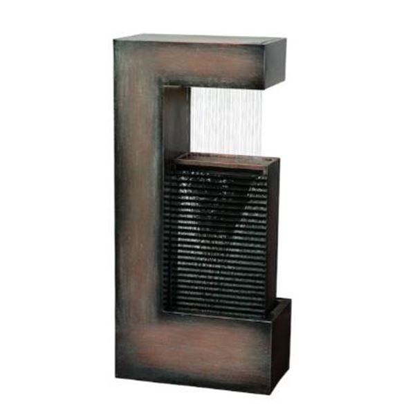 Style Selections LED Lighted Fountain With ETL-Listed Pump, Model #47635015