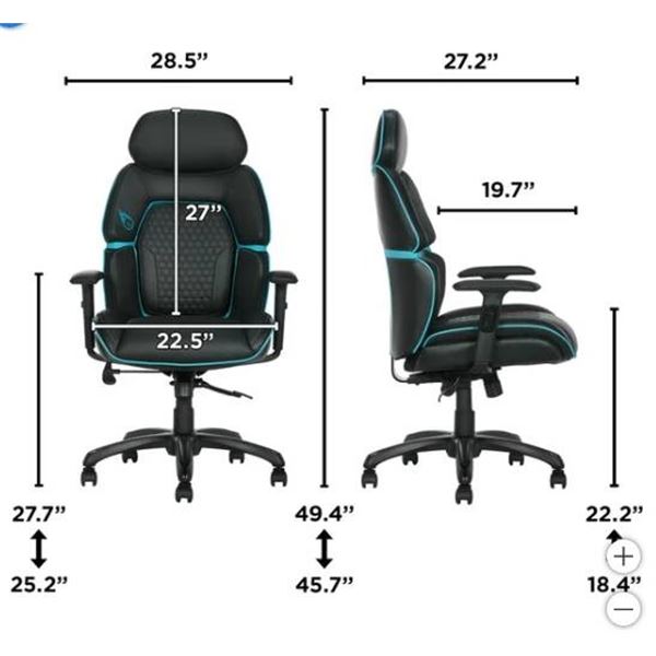 DPS Centurion Gaming Chair with Adjustable Headrest