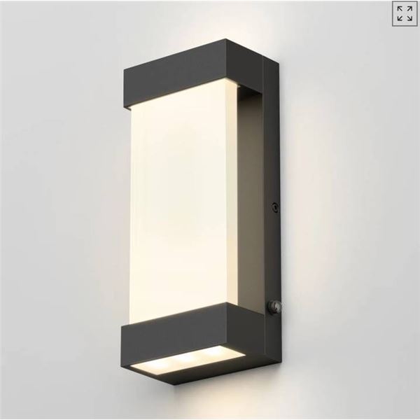 Artika Glacier S Wall-Mounted LED Light Fixture with 3-Way Light Stream