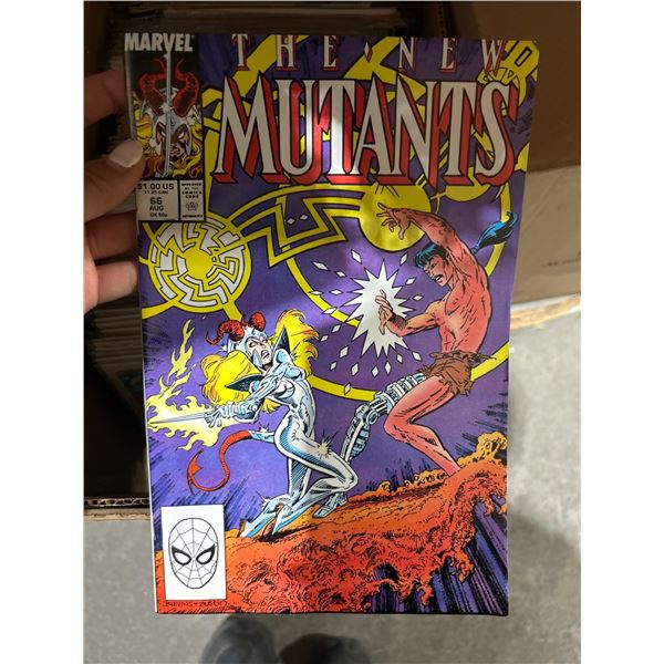 Box Lot of Assorted Vintage & Current Comic Books