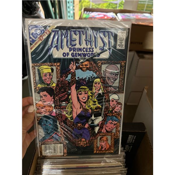 Box Lot of Assorted Vintage & Current Comic Books