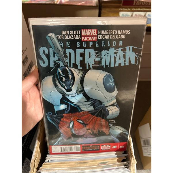 Box Lot of Assorted Vintage & Current Comic Books