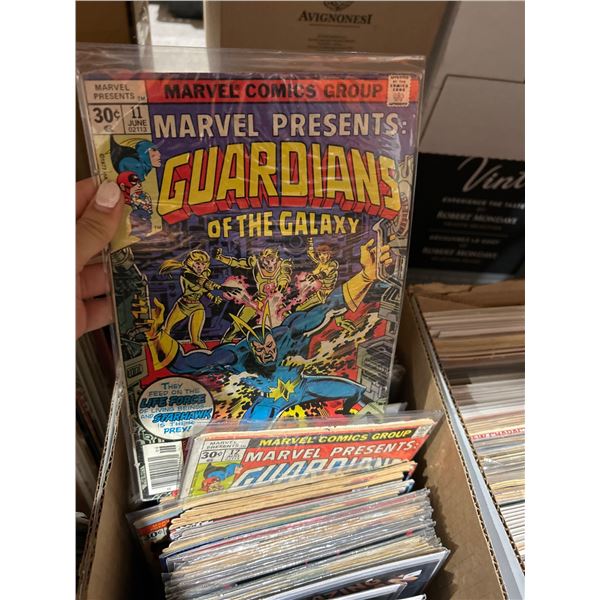 Box Lot of Assorted Vintage & Current Comic Books