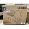 Image 2 : Cusimax CMFS-2201 Food Slicer, 200W, 120V, with Adjustable Thickness