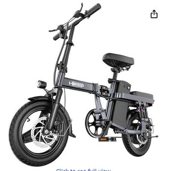 DYU OTG Elite Folding Electric Bike with 750W Motor and 48V Battery