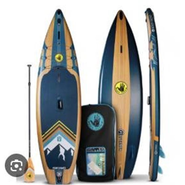 Body Glove Inflatable Stand up Paddle Board with Accessories and Backpack