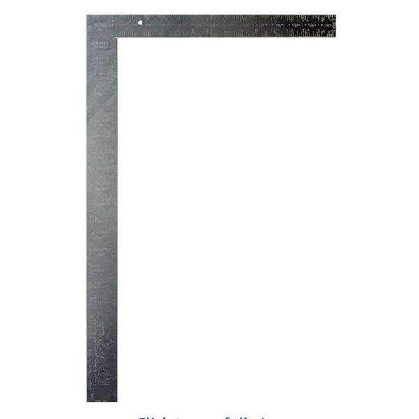 Johnson Level & Tool CS5 Aluminum Framing Square, 16″ x 24″, Silver