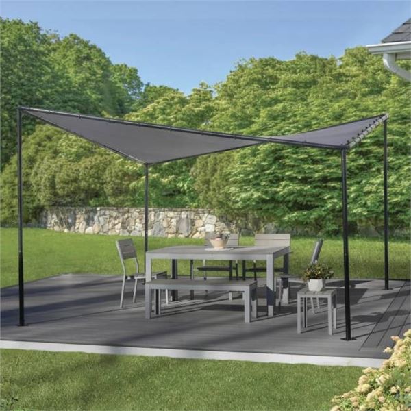 ShelterLogic Del Ray Gazebo 12 x 12 ft Steel Frame Outdoor Structure