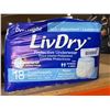 Image 2 : Lot of 2 LivDry Protective Underwear Overnight Small 18 Pack