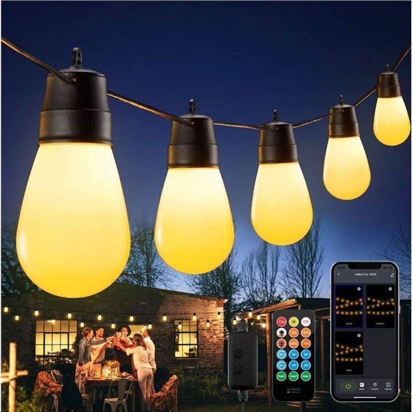 Brightown LED S14 String Light Set – Warm White