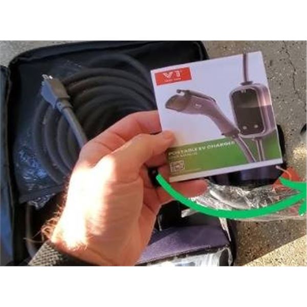 Portable EV Charger V1-J1772-WB with Level 2 Charging and Delay Timer