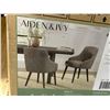 Image 3 : Aiden and Ivy 2-Pack Fabric Dining Chairs With Multi-Density Foam