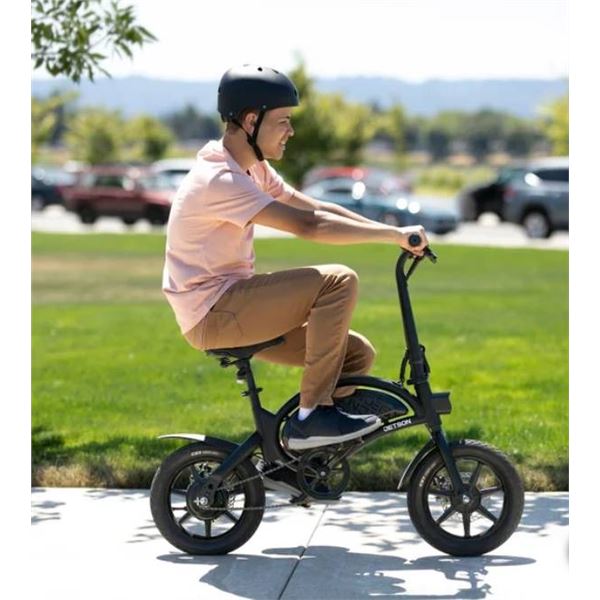 Jetson Electric Bike with Folding Frame and Pedals