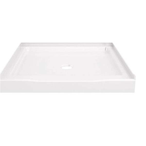 Delta Classic 500 36 in. x 36 in. Shower Base Model B12135-3636-WH