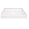 Image 1 : Delta Classic 500 36 in. x 36 in. Shower Base Model B12135-3636-WH