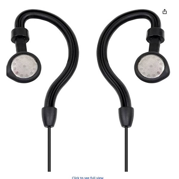 Midland AVPH4 Ear Wrap Headsets for FRS/GMRS Radios