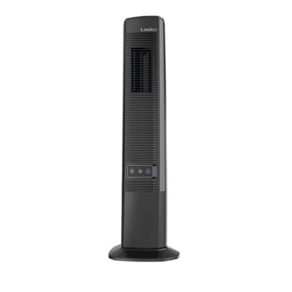 Lasko Weather Shield 106.7 cm (42 in.) Outdoor / Indoor Tower Fan, Black