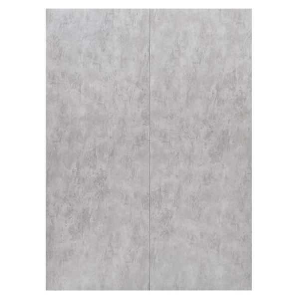 OVE Decors Lotus 60 x 80-in Concrete Grey Finish Shower Panel