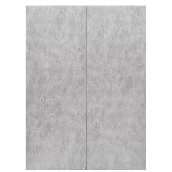OVE Decors Lotus 60 x 80-in Concrete Grey Finish Shower Panel