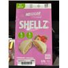 Image 2 : Nosugar Company Shellz Strawberry Shortcake 570g Approx 30 Pieces