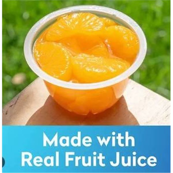 Dole Mandarin Oranges in Fruit Juice 20 Pack, 4 oz Cups