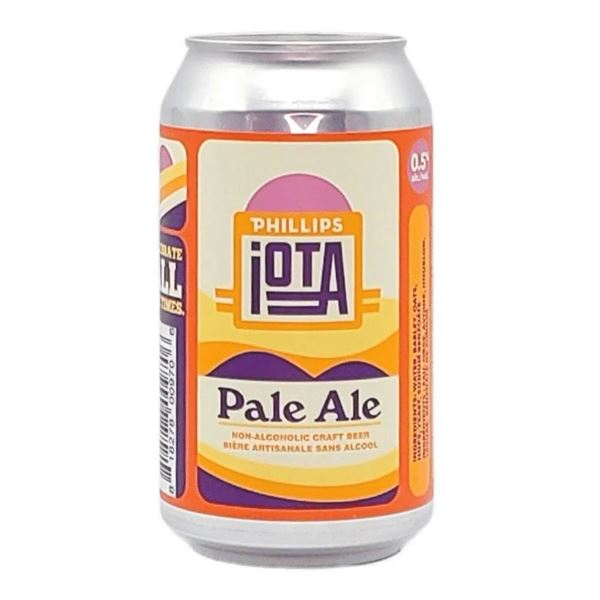 Phillips IOTA Pale Ale Dealcoholized Craft Beer 24 Cans, 355 mL Each