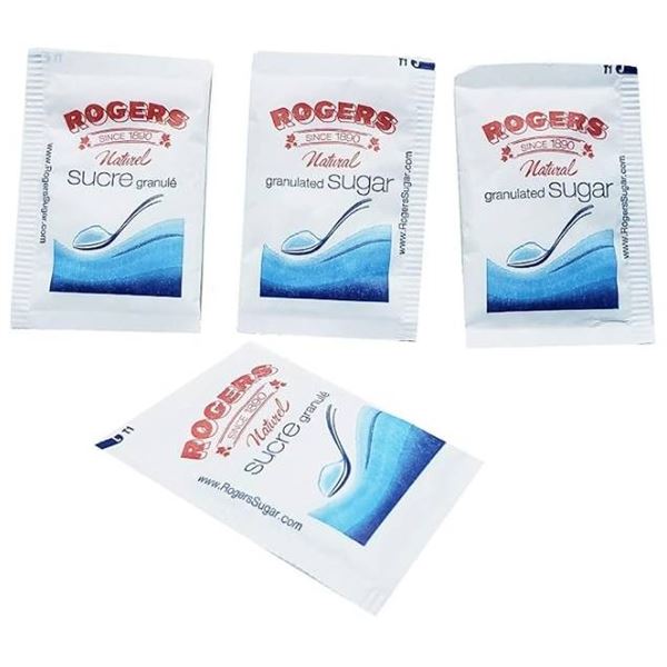 Rogers 7kg Individual Sugar Envelopes/Sachets, Approx. 2000 Servings
