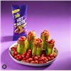Image 1 : Takis Hot Nuts Fuego 12 x 90 g Packs with Chili Pepper and Lime Flavor